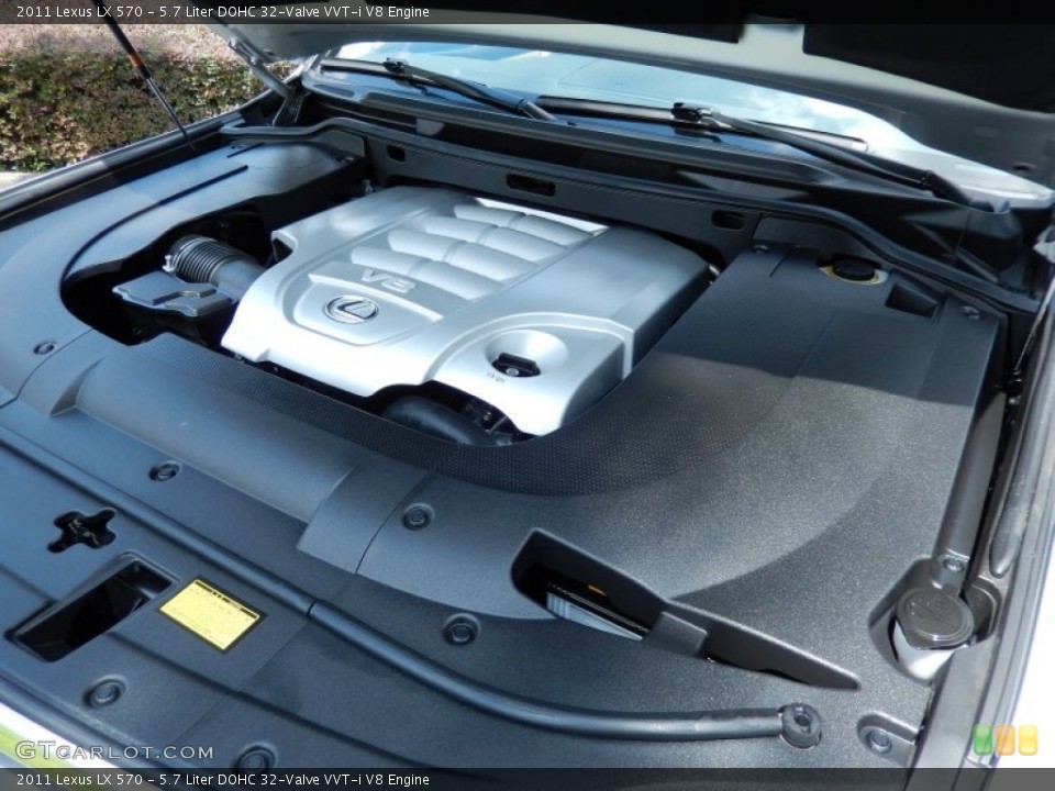 5.7 Liter DOHC 32-Valve VVT-i V8 Engine for the 2011 Lexus LX #83942809
