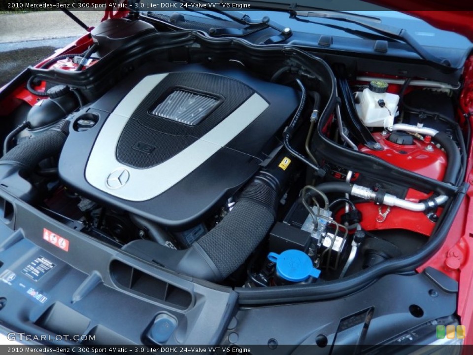 3.0 Liter DOHC 24-Valve VVT V6 Engine for the 2010 Mercedes-Benz C #83948320
