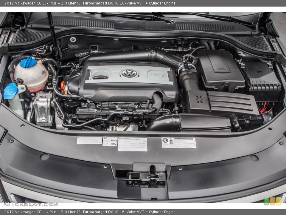 2.0 Liter FSI Turbocharged DOHC 16-Valve VVT 4 Cylinder Engine for the 2012 Volkswagen CC #83950810