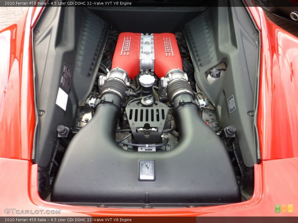 4.5 Liter GDI DOHC 32-Valve VVT V8 Engine for the 2010 Ferrari 458 #83953084