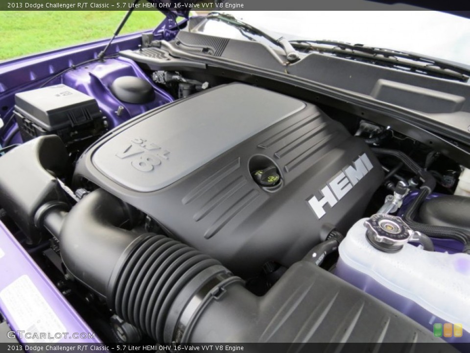 5.7 Liter HEMI OHV 16-Valve VVT V8 Engine for the 2013 Dodge Challenger #83954903