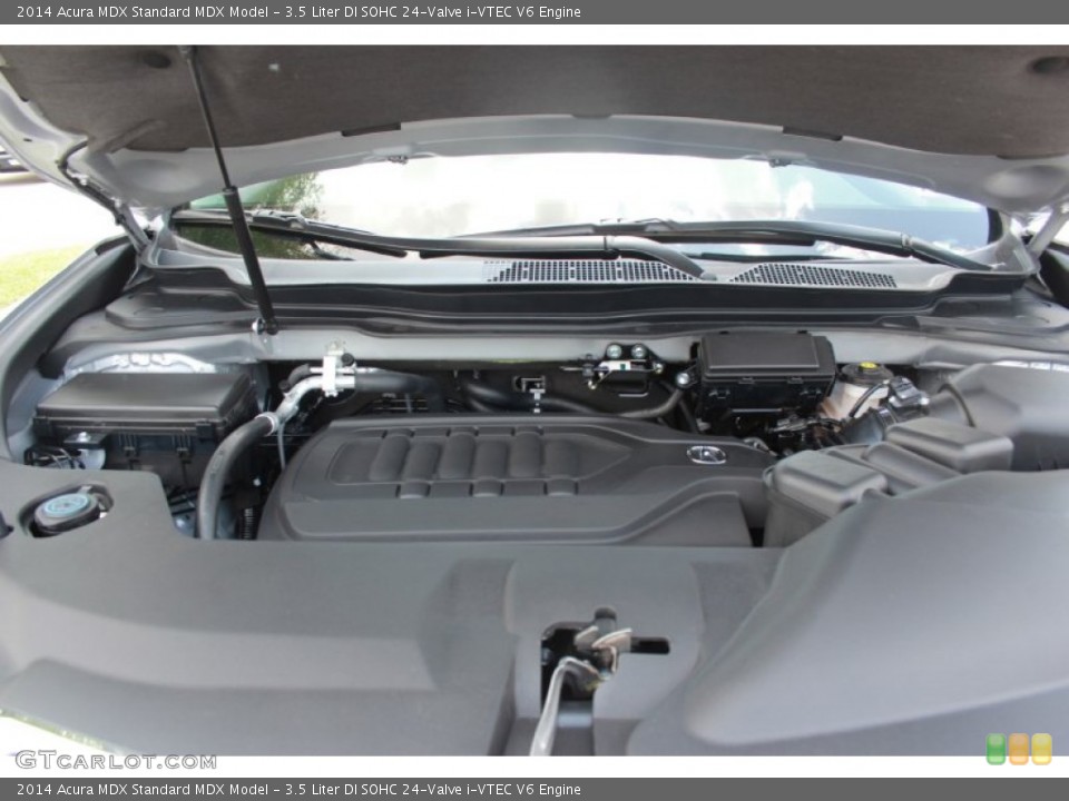 3.5 Liter DI SOHC 24-Valve i-VTEC V6 2014 Acura MDX Engine