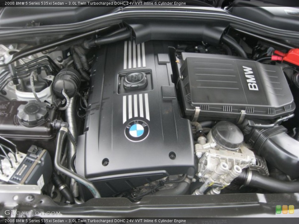 3.0L Twin Turbocharged DOHC 24V VVT Inline 6 Cylinder Engine for the 2008 BMW 5 Series #83963124