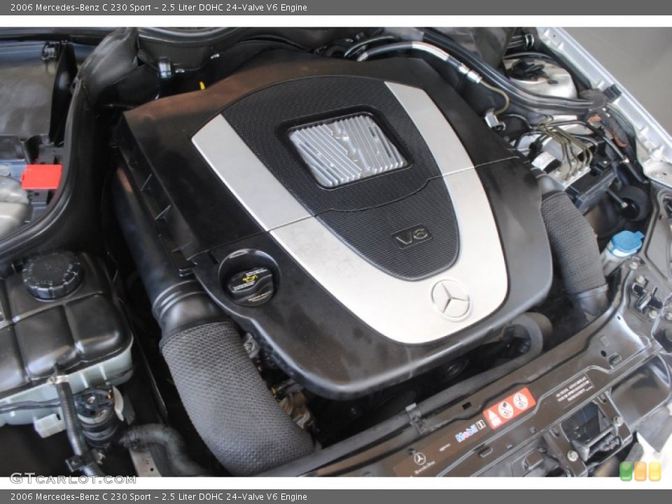 2.5 Liter DOHC 24-Valve V6 Engine for the 2006 Mercedes-Benz C #83970030