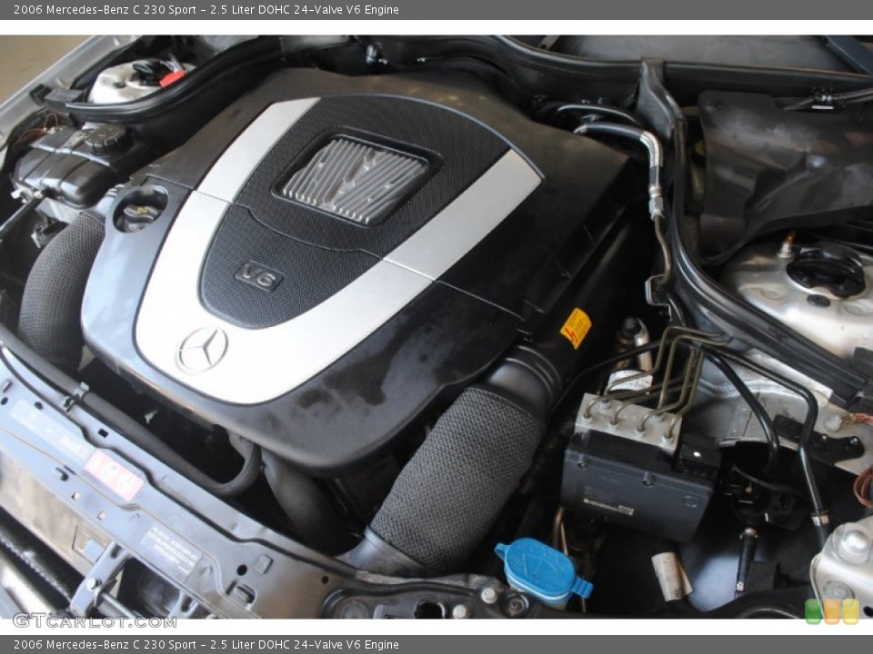 2.5 Liter DOHC 24-Valve V6 Engine for the 2006 Mercedes-Benz C #83970081