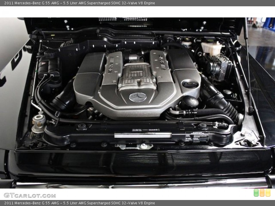 5.5 Liter AMG Supercharged SOHC 32-Valve V8 Engine for the 2011 Mercedes-Benz G #83972799