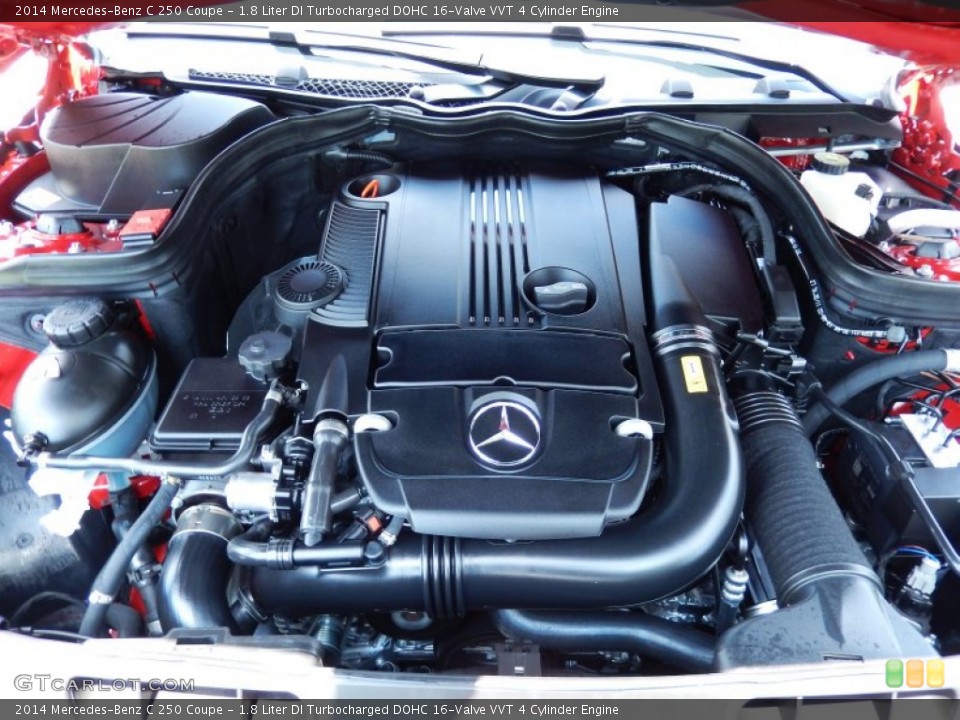 1.8 Liter DI Turbocharged DOHC 16-Valve VVT 4 Cylinder Engine for the 2014 Mercedes-Benz C #83974323