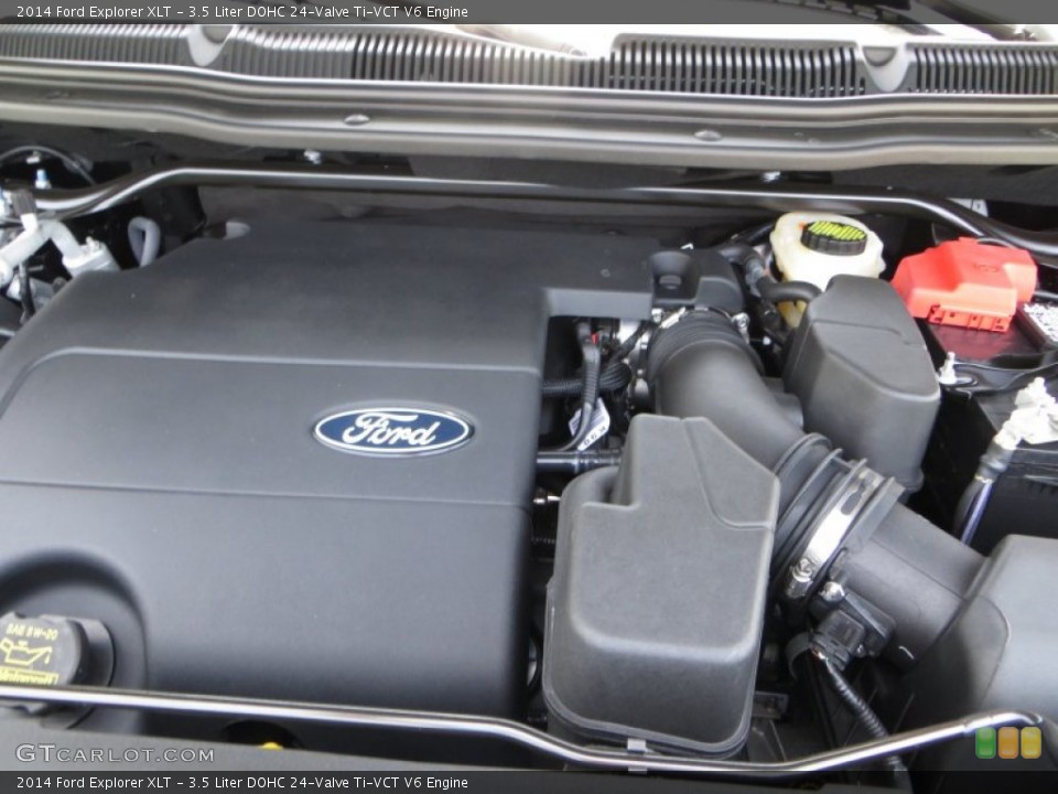 3.5 Liter DOHC 24-Valve Ti-VCT V6 Engine for the 2014 Ford Explorer #83980047