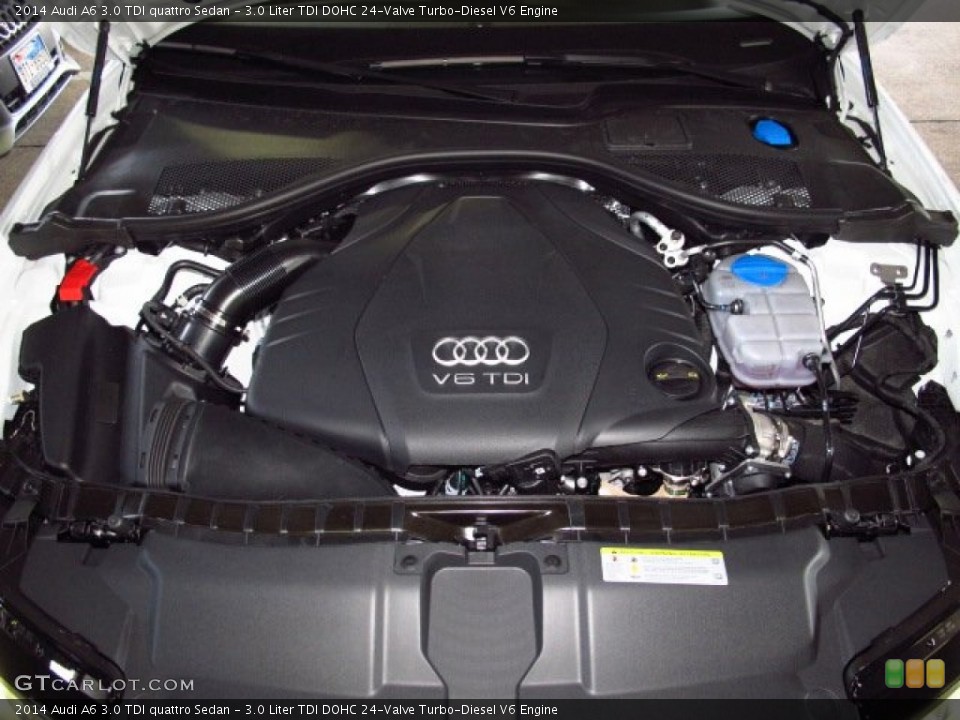 3.0 Liter TDI DOHC 24-Valve Turbo-Diesel V6 Engine for the 2014 Audi A6 #83980456