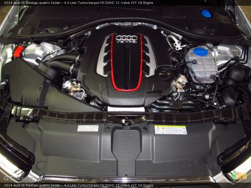 4.0 Liter Turbocharged FSI DOHC 32-Valve VVT V8 Engine for the 2014 Audi S6 #83982963