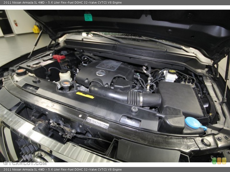 5.6 Liter Flex-Fuel DOHC 32-Valve CVTCS V8 Engine for the 2011 Nissan Armada #83983242