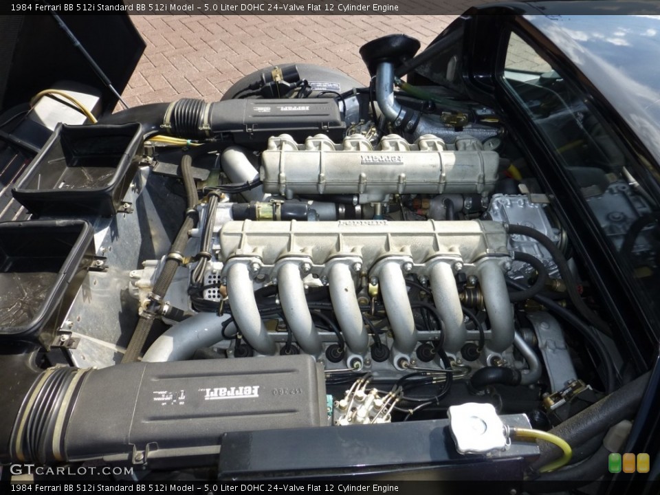 5.0 Liter DOHC 24-Valve Flat 12 Cylinder Engine for the 1984 Ferrari BB 512i #83984883