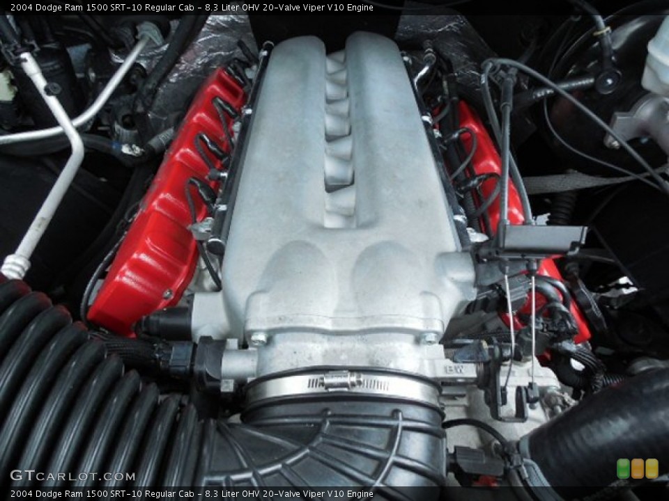8.3 Liter OHV 20-Valve Viper V10 2004 Dodge Ram 1500 Engine