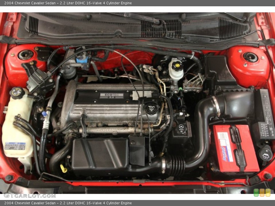 2.2 Liter DOHC 16-Valve 4 Cylinder Engine for the 2004 Chevrolet Cavalier #84013959