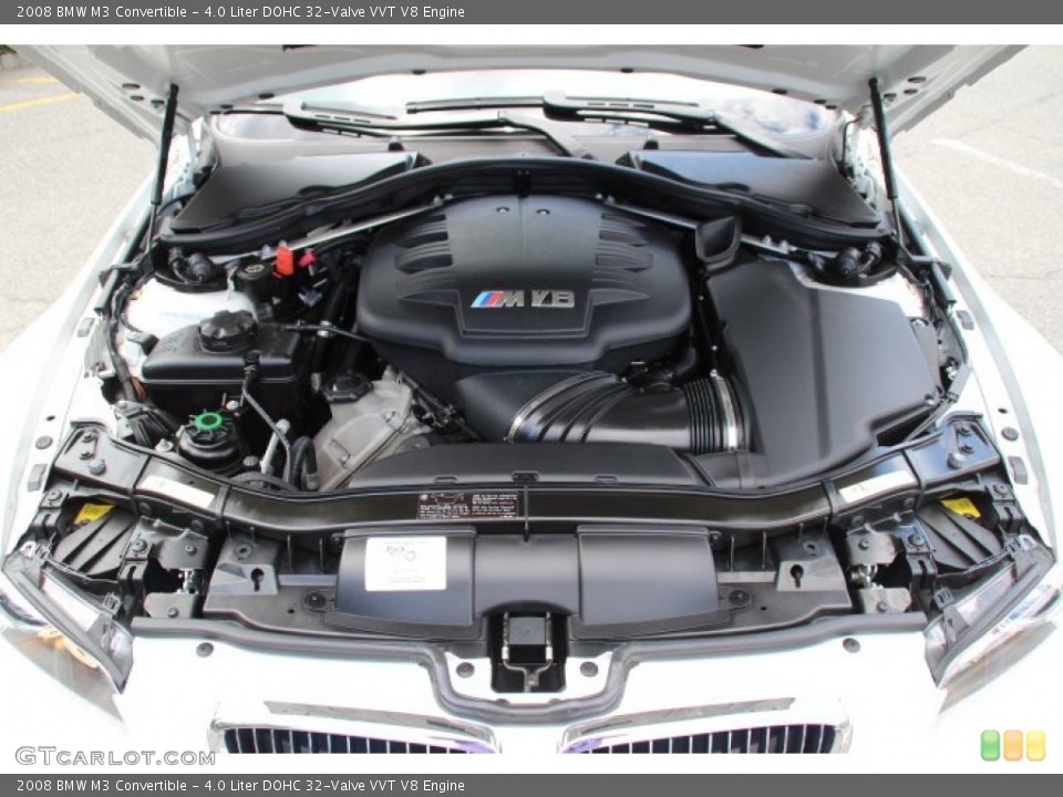 4.0 Liter DOHC 32-Valve VVT V8 Engine for the 2008 BMW M3 #84016259