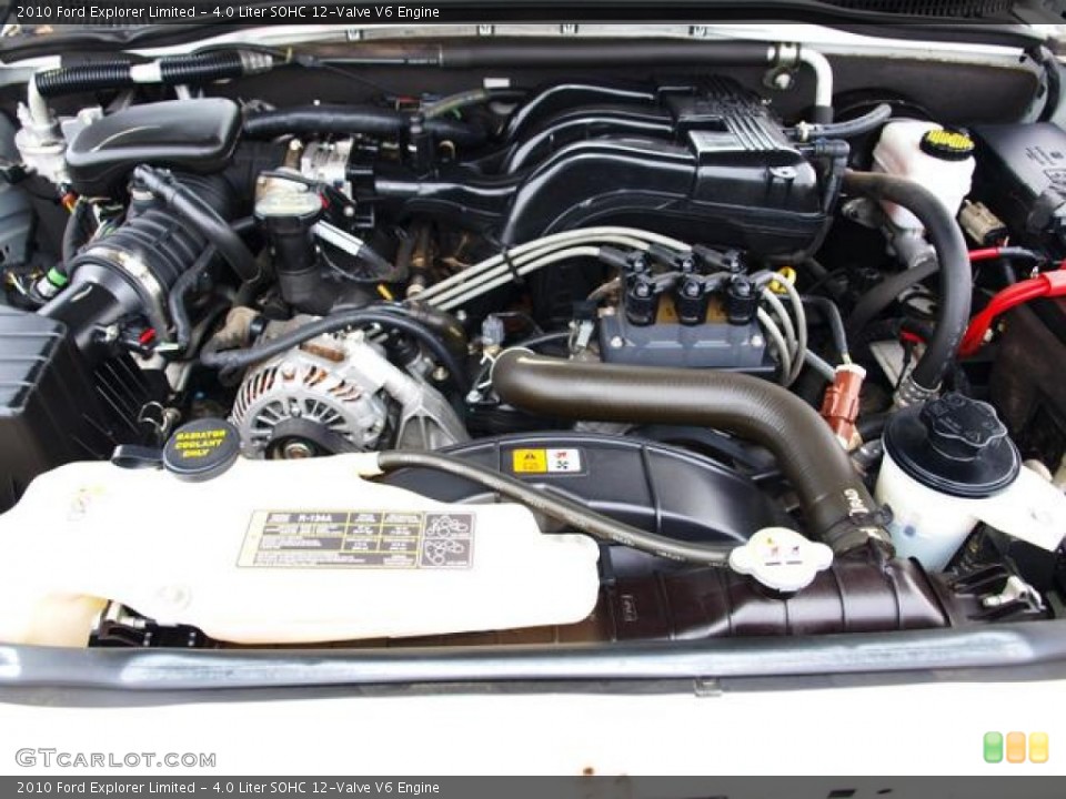 4.0 Liter SOHC 12-Valve V6 Engine for the 2010 Ford Explorer #84024822