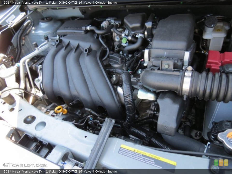 1.6 Liter DOHC CVTCS 16-Valve 4 Cylinder Engine for the 2014 Nissan Versa Note #84032352