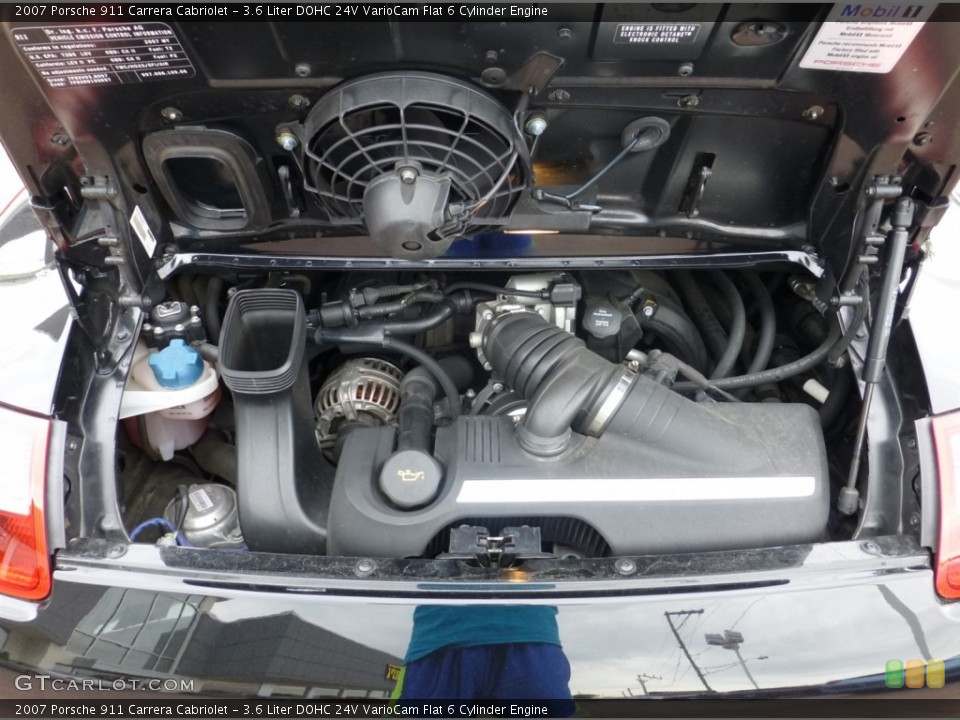 3.6 Liter DOHC 24V VarioCam Flat 6 Cylinder Engine for the 2007 Porsche 911 #84037539