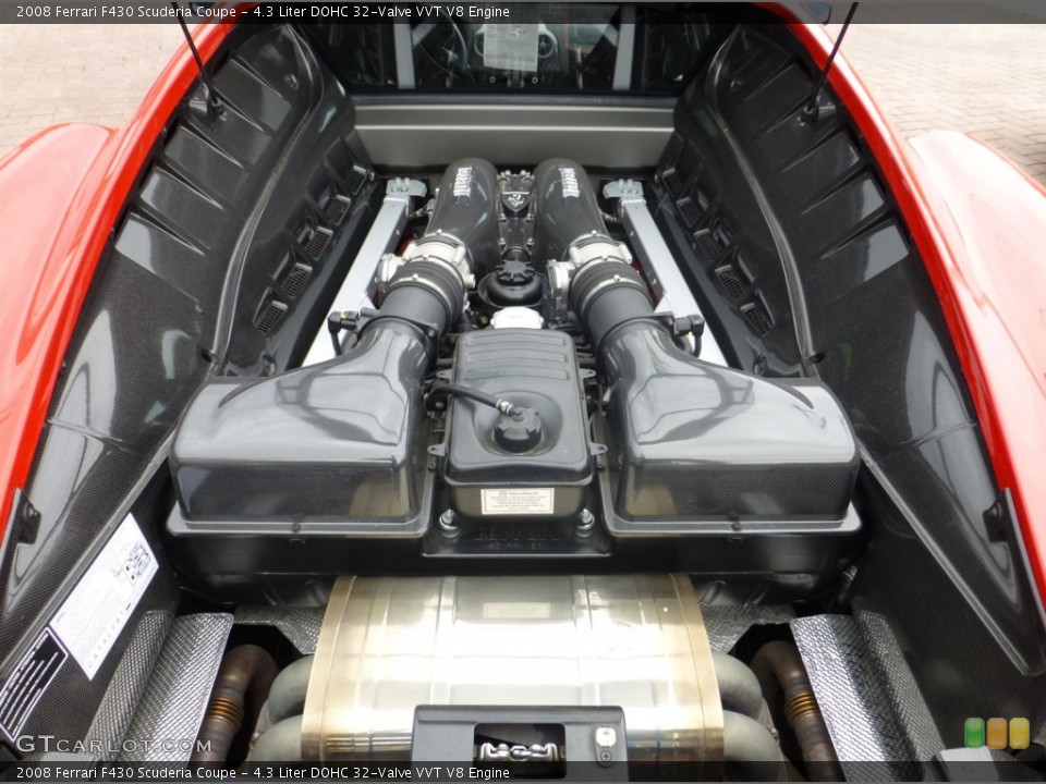 4.3 Liter DOHC 32-Valve VVT V8 Engine for the 2008 Ferrari F430 #84039792