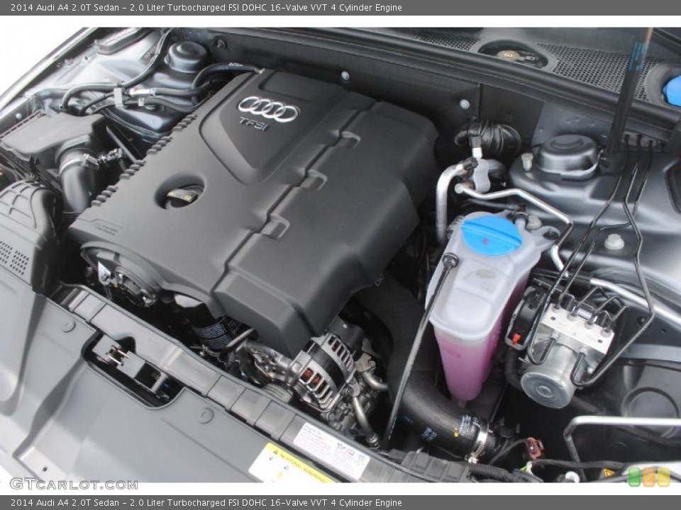 2.0 Liter Turbocharged FSI DOHC 16-Valve VVT 4 Cylinder Engine for the 2014 Audi A4 #84039897