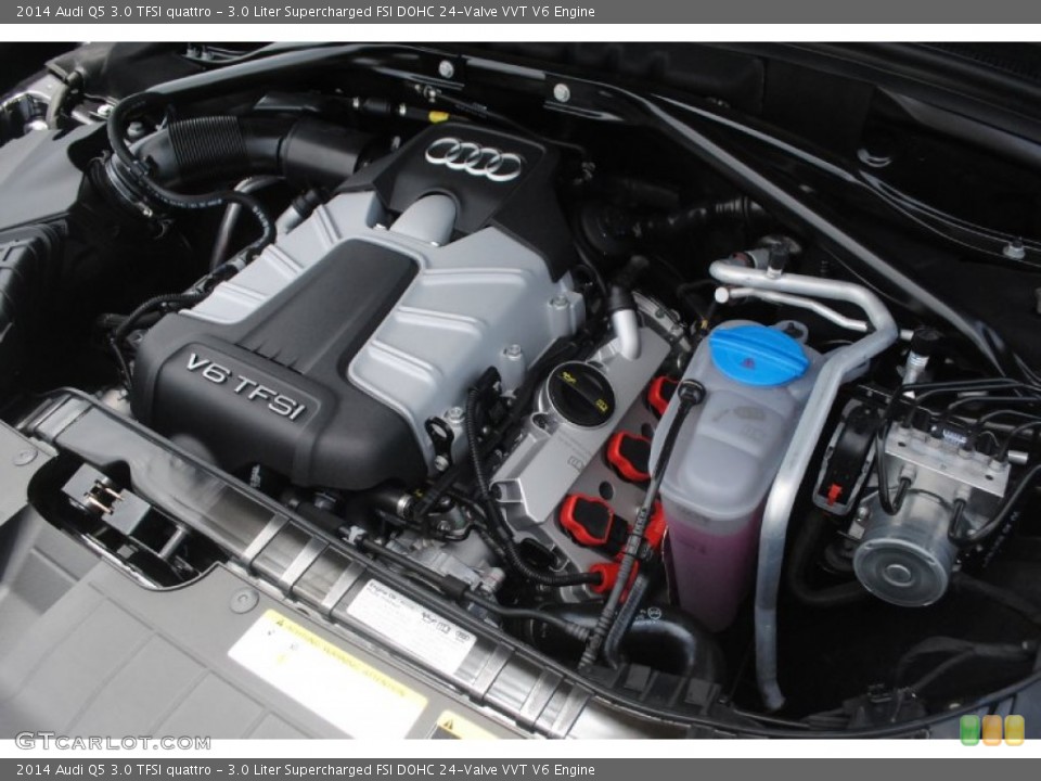 3.0 Liter Supercharged FSI DOHC 24-Valve VVT V6 Engine for the 2014 Audi Q5 #84040566