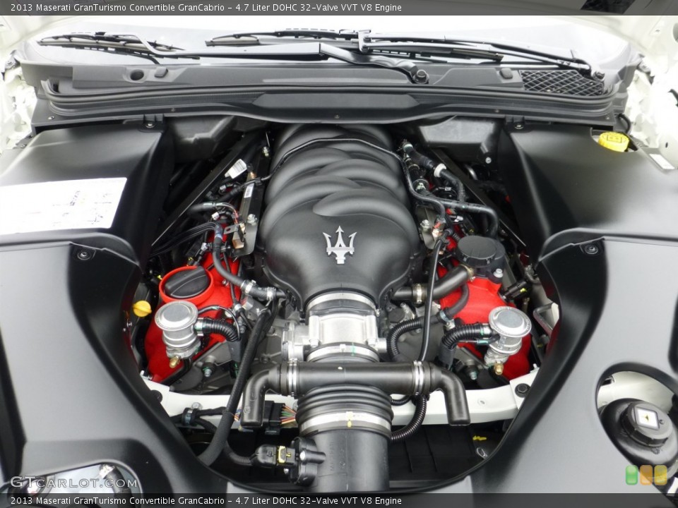 4.7 Liter DOHC 32-Valve VVT V8 Engine for the 2013 Maserati GranTurismo Convertible #84041022