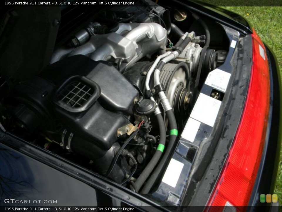 3.6L OHC 12V Varioram Flat 6 Cylinder Engine for the 1996 Porsche 911 #84041256
