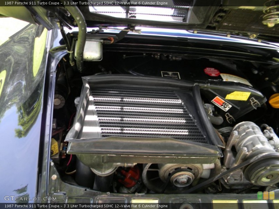 3.3 Liter Turbocharged SOHC 12-Valve Flat 6 Cylinder Engine for the 1987 Porsche 911 #84051959