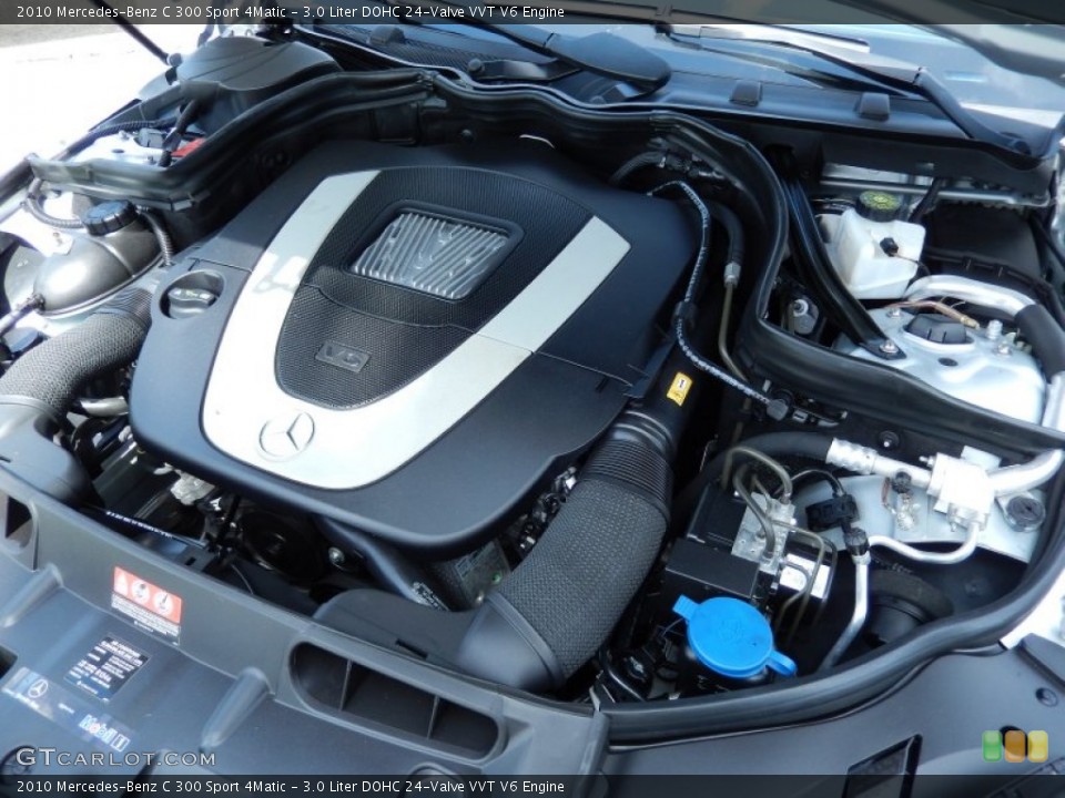 3.0 Liter DOHC 24-Valve VVT V6 Engine for the 2010 Mercedes-Benz C #84063113