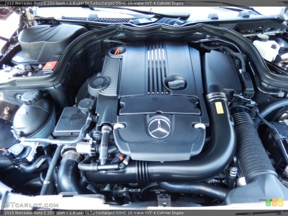 1.8 Liter DI Turbocharged DOHC 16-Valve VVT 4 Cylinder Engine for the 2013 Mercedes-Benz C #84065582
