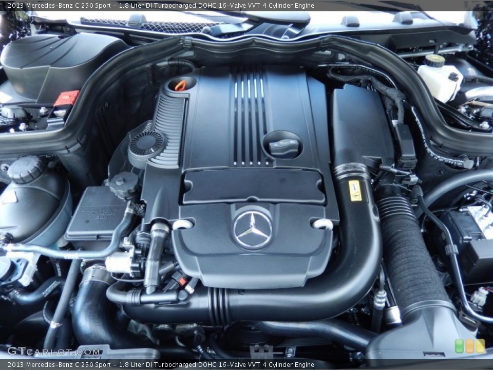 1.8 Liter DI Turbocharged DOHC 16-Valve VVT 4 Cylinder Engine for the 2013 Mercedes-Benz C #84067247