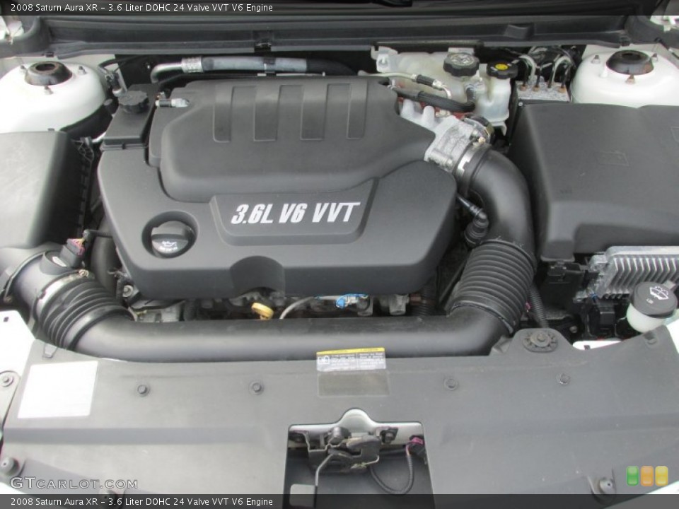 3.6 Liter DOHC 24 Valve VVT V6 Engine for the 2008 Saturn Aura #84083813