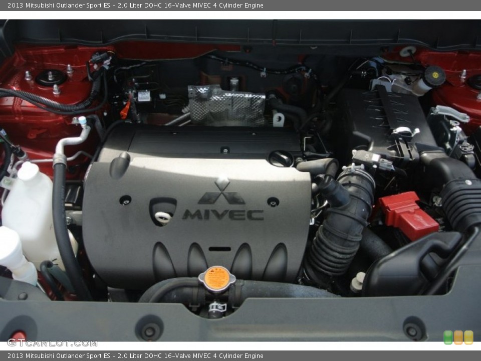 2.0 Liter DOHC 16-Valve MIVEC 4 Cylinder Engine for the 2013 Mitsubishi Outlander Sport #84099281