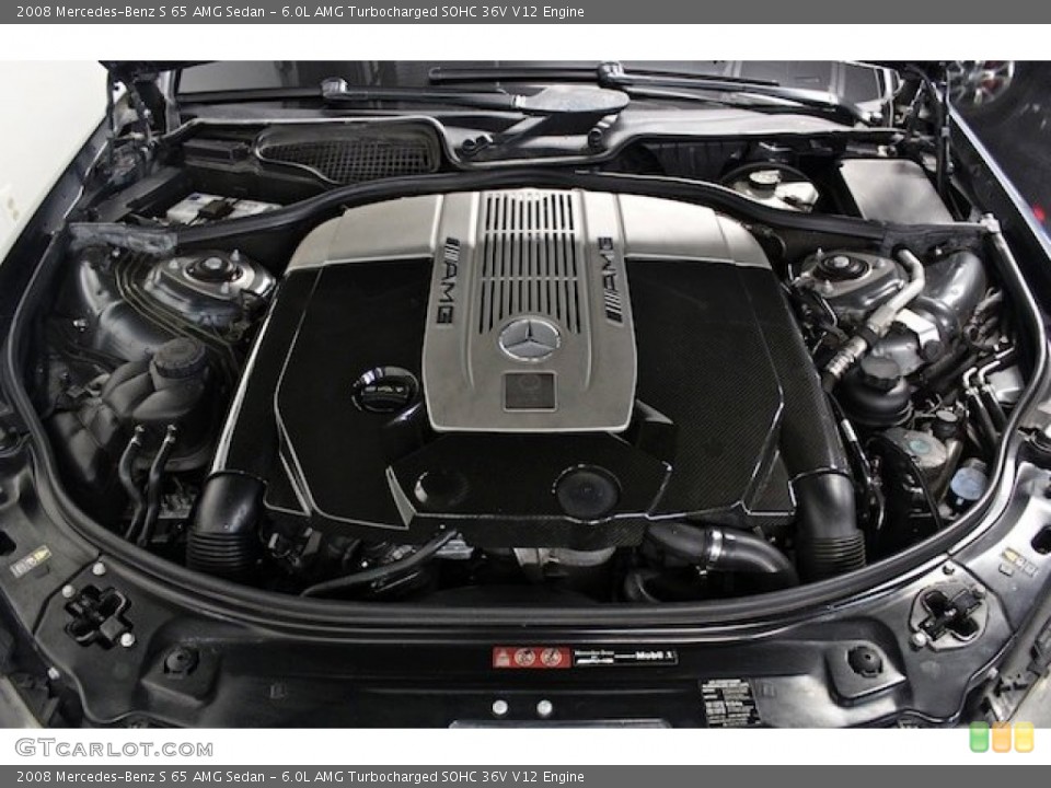 6.0L AMG Turbocharged SOHC 36V V12 Engine for the 2008 Mercedes-Benz S #84107666