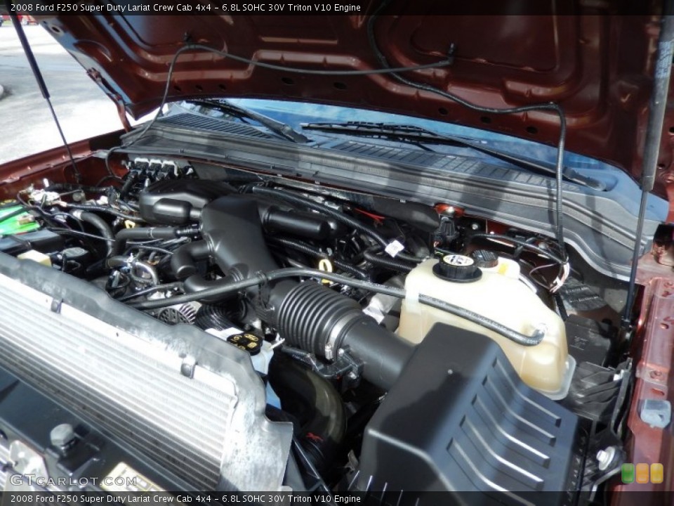 6.8L SOHC 30V Triton V10 Engine for the 2008 Ford F250 Super Duty #84119123