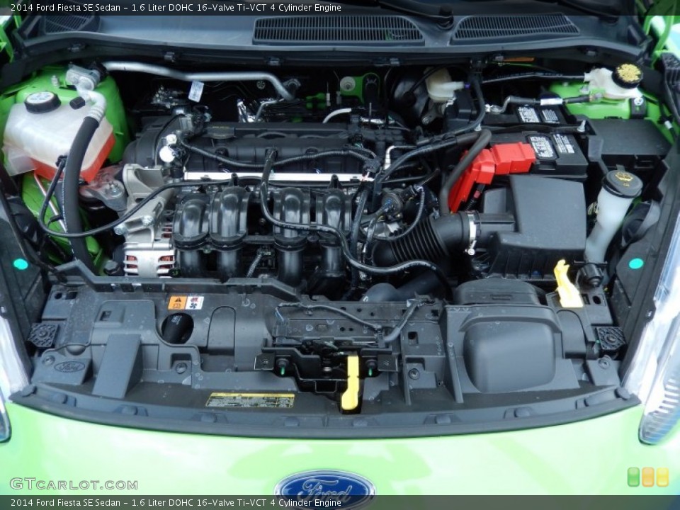 1.6 Liter DOHC 16-Valve Ti-VCT 4 Cylinder Engine for the 2014 Ford Fiesta #84122399