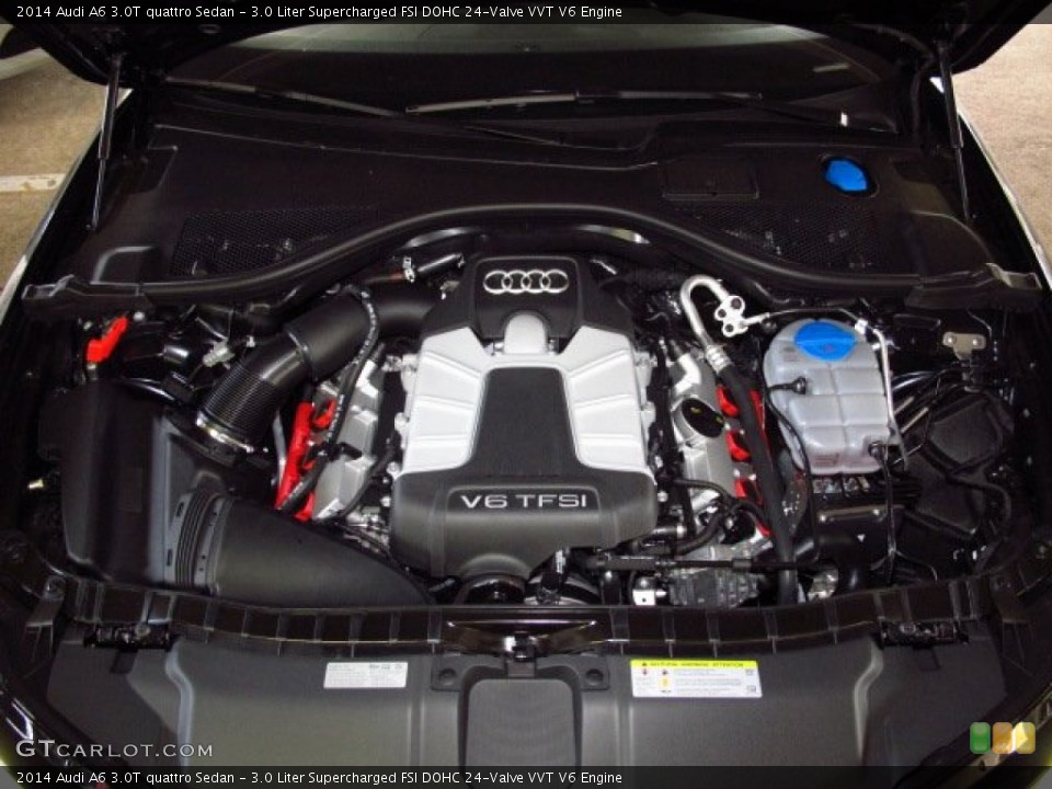 3.0 Liter Supercharged FSI DOHC 24-Valve VVT V6 Engine for the 2014 Audi A6 #84126992
