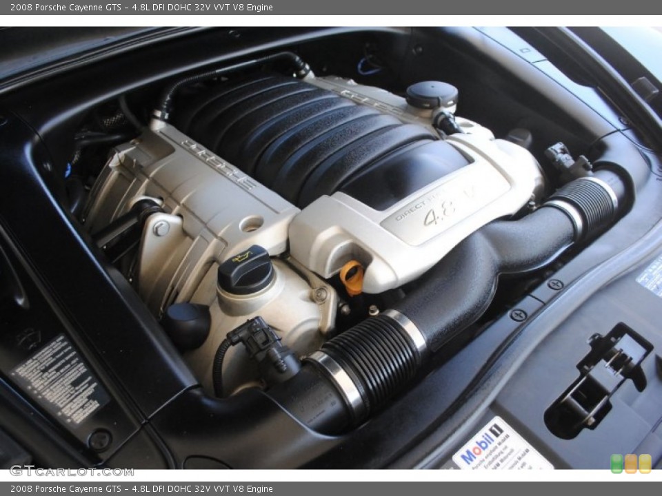 4.8L DFI DOHC 32V VVT V8 2008 Porsche Cayenne Engine