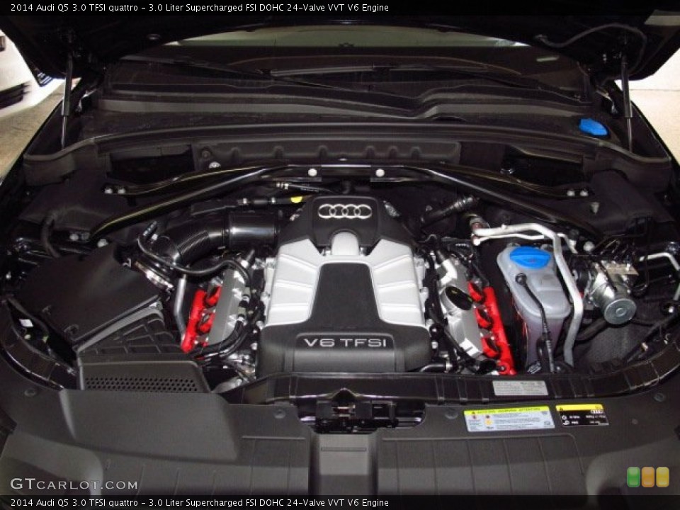 3.0 Liter Supercharged FSI DOHC 24-Valve VVT V6 Engine for the 2014 Audi Q5 #84128462