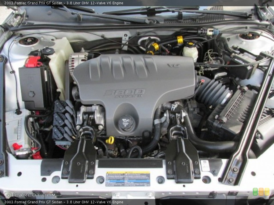 3.8 Liter OHV 12-Valve V6 Engine for the 2003 Pontiac Grand Prix #84137802