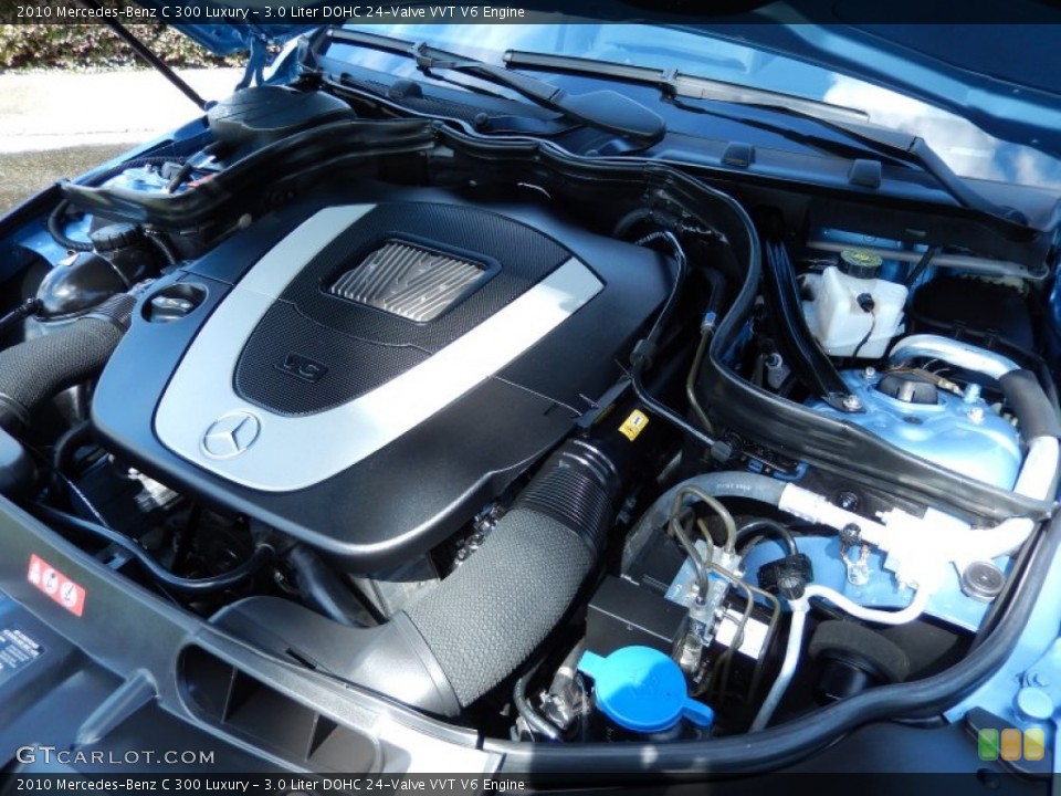 3.0 Liter DOHC 24-Valve VVT V6 Engine for the 2010 Mercedes-Benz C #84151500