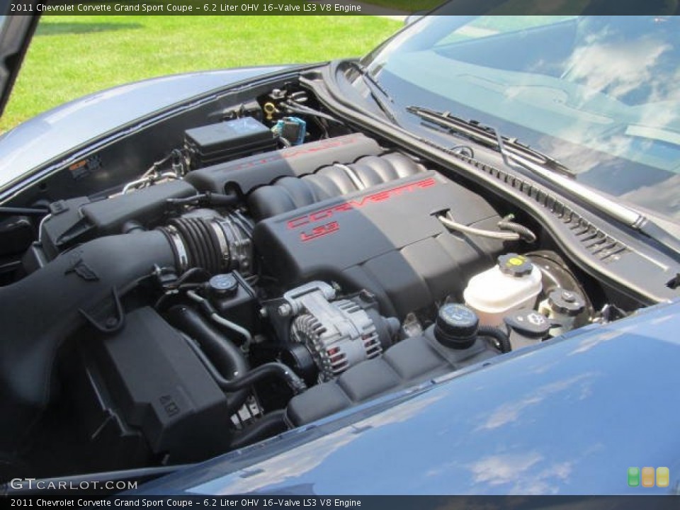 6.2 Liter OHV 16-Valve LS3 V8 Engine for the 2011 Chevrolet Corvette #84151644