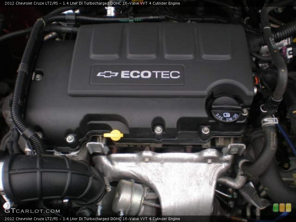 1.4 Liter DI Turbocharged DOHC 16-Valve VVT 4 Cylinder Engine for the 2012 Chevrolet Cruze #84151845