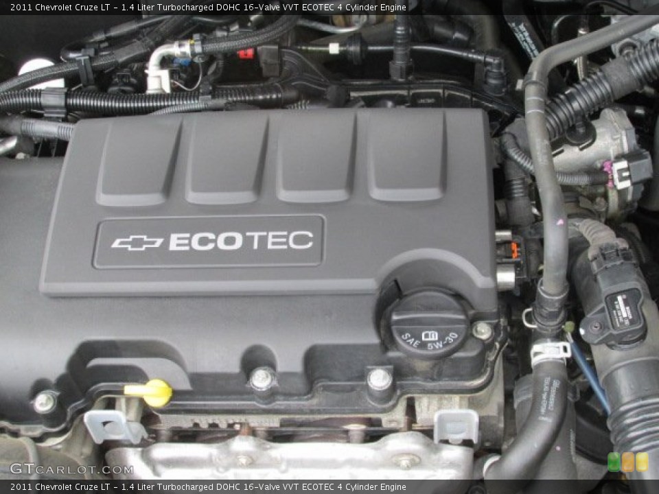1.4 Liter Turbocharged DOHC 16-Valve VVT ECOTEC 4 Cylinder Engine for the 2011 Chevrolet Cruze #84166023