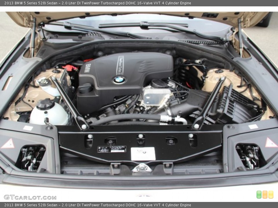 2.0 Liter DI TwinPower Turbocharged DOHC 16-Valve VVT 4 Cylinder Engine for the 2013 BMW 5 Series #84181017