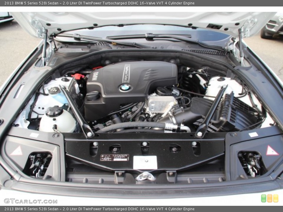 2.0 Liter DI TwinPower Turbocharged DOHC 16-Valve VVT 4 Cylinder Engine for the 2013 BMW 5 Series #84183069