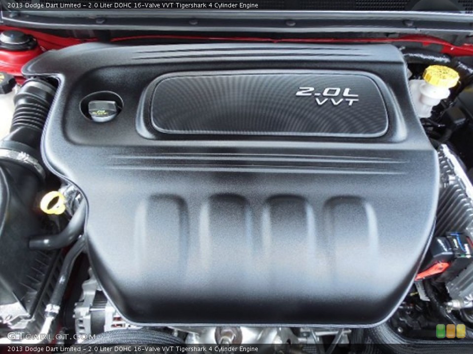 2.0 Liter DOHC 16-Valve VVT Tigershark 4 Cylinder 2013 Dodge Dart Engine