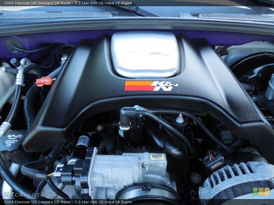 5.3 Liter OHV 16-Valve V8 2004 Chevrolet SSR Engine