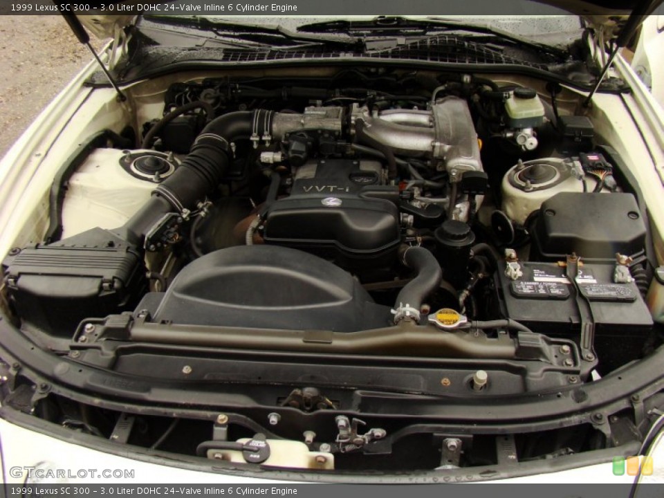 3.0 Liter DOHC 24-Valve Inline 6 Cylinder Engine for the 1999 Lexus SC #84203414
