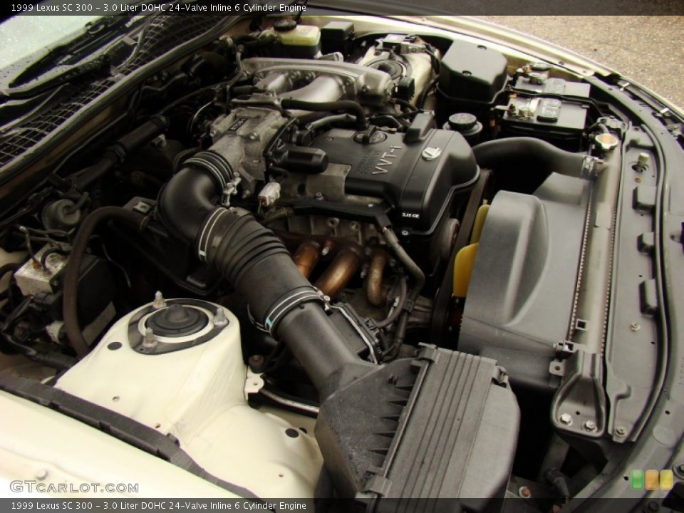 3.0 Liter DOHC 24-Valve Inline 6 Cylinder Engine for the 1999 Lexus SC #84203435